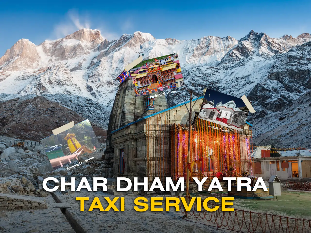 Char Dham Cab Services in India